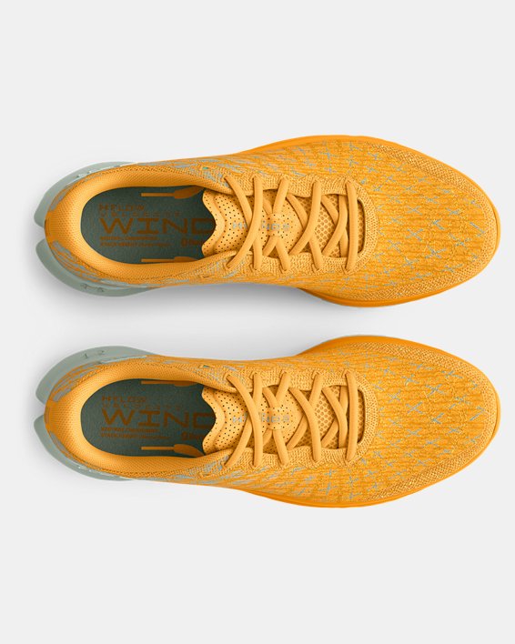 Women's UA Flow Velociti Wind 2 Running Shoes, Yellow, pdpMainDesktop image number 2